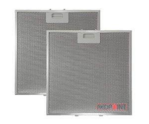 REDPOINT® KIT 2 pcs. FILTRO ALLUMINIO per CAPPE ELICA mm.320 x 320 x 9