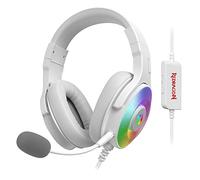 H350 auriculares para juegos por cable blanco retroiluminación RGB dinámica estéreo envolvente WHITE