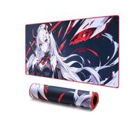 Redragon EISA P047 Tappetino per mouse da gioco anime - Superficie liscia in lycra, base in gomma antiscivolo, resistente agli versamenti, durevole, spessore 5 mm