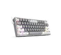 Redragon Fizz K617 Rgb Usb Mini Mechanical Gaming Keyboard Red Switch 61 Keys Wired Detachable Cable,portable Compatible