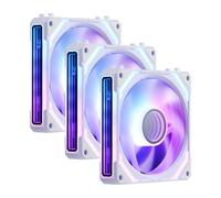 Redragon GCF012 Ventola con custodia per PC inversa da 120 mm Connessione a catena a margherita Illuminazione ARGB da 5 V a 3 pin, ventola con custodia PWM a 4 pin