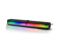 Redragon GS515 RGB Soundbar da tavolo Altoparlanti stereo per computer a 2.0 canali per desktop Bluetooth 5.3, USB-C/alimentato tramite USB, Nero