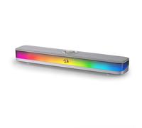 Redragon GS515 RGB Soundbar PC 2.0 Canali BT 5.3 USB-C Grigio