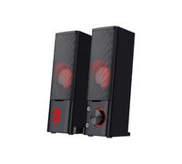 Redragon GS550 Altoparlanti da gioco per PC Barra audio per computer desktop a 2.0 canali Bass di qualità e decente retroilluminazione rossa Black