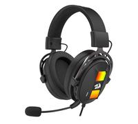 Redragon H375 Cuffie da Gioco Wired, Drivers da 53mm con Suono Surround 7.1, Microfono Rimovibile con Cancellazione del Rumore, Cuffie USB per Computer con RGB, Design Leggero per PC/Laptop/PS4