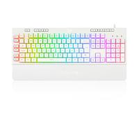 Redragon K512 Shiva White, RED-K512W-RGB, retroilluminazione RGB multicolore