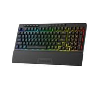 Redragon K515 PRO Shiva RGB Tastiera da gioco a membrana wireless, tastiera meccanica a 98 tasti con interruttore lineare, tasti macro e multimediali integrati, poggiapolsi rimovibile