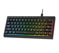 Redragon K522 60% RGB Membrana Gaming Keyboard, Compact 61 Tasti Linear Mechanical-Feel Switch Tastiera w/4 Extra On-Board Macro Keys & Media Control Keys, US LAYOUT