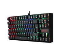 Redragon K552 Mechanische Gaming Tastatur 60% Mini TKL Keyboard mit Rote Schalter 87 Tasten für PC Gaming (RGB Beleuchtet - DE QWERTZ)