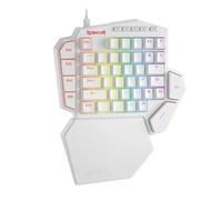 Redragon K585 DITI Tastiera da gioco meccanica RGB con una sola mano, tastiera da gioco professionale di tipo C a 42 tasti con sostituibile a caldo aggiornato