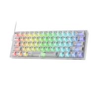 Redragon K617 60% tastiera da gioco RGB cablata, 61 tasti tastiera meccanica com