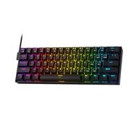 Redragon K617 HE - Tastiera da gioco a scatto rapido, 60% 61 tasti, tastiera meccanica cablata con azionamento iperrapido, interruttore magnetico ad effetto Hall dedicato, punto di azionamento