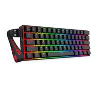 Redragon K617 HE Tastiera da gioco a scatto rapido, 60% 61 tasti tastiera meccanica cablata con azionamento iperrapido, interruttore magnetico ad effetto Hall dedicato, punto di azionamento regolabile