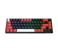 Redragon K631 Pro Tastiera da Gioco RGB Wireless 65%, Meccanica Hot-Swap 68 Tasti, Interruttore Lineare Rosso Silenzioso, US Layout