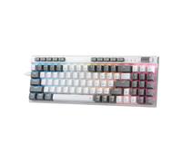 Redragon K655 75% tastiera da gioco meccanica cablata RGB, tastiera meccanica Hot-Swap a 78 tasti interruttore rosso lineare silenzioso