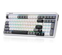 Redragon K656 PRO Tastiera meccanica da gioco RGB wireless a 3 modalità sostituibile a caldo 100 tasti, 3 strati di smorzamento del rumore