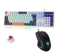 Redragon K668 RGB Tastiera Gaming & M612 Predator RGB Gaming Mouse bundle