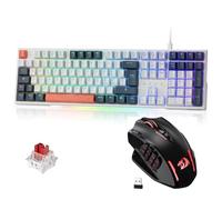Redragon K668 RGB Tastiera Gaming+M913 Impact Elite - Mouse