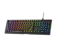 Redragon K670 Tastiera da Gioco RGB Retroilluminata, Meccanica Hot-Swap 104 Tasti, Interruttore Rosso Lineare Silenzioso, US Layout