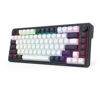 Redragon K673 HE Tastiera da gioco a scatto rapido, 81 tasti Tastiera meccanica cablata 8K w/Next-Gen UltraMag 100% POM Silky Magnetic Switch, Design con struttura flottante a doppio modulo