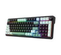 Redragon K686 HE - Tastiera da gioco a scatto rapido, 98 tasti, meccanica cablata 8K, interruttore magnetico UltraMag 100% Pom, struttura brevettata galleggiante, US Layout