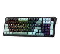 Redragon K686 HE - Tastiera da gioco a scatto rapido, 98 tasti, meccanica cablata 8K, interruttore magnetico UltraMag 100% Pom, struttura brevettata galleggiante, US Layout