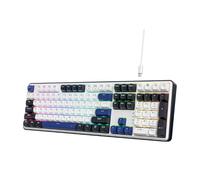 Redragon K689 Guarnizione cablata RGB Gaming 104 tasti + 4 tasti extra Tastiera meccanica sostituibile a caldo, interruttore Dragon Chant