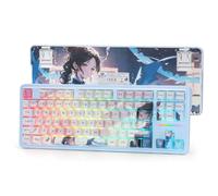 Redragon K728 PRO SE 80% 87 tasti Tastiera da gioco RGB con guarnizione wireless, tastiera meccanica anime a 3 modalità