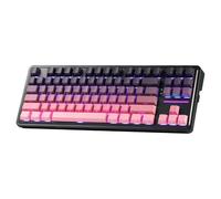 Redragon K728 PRO Tastiera da gioco con guarnizione wireless all'80%, tastiera meccanica TKL a 3 modalità 87 tasti con LED sudfaccettante e calzino hot-swap