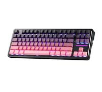 Redragon K728 PRO - Tastiera da gioco senza fili all'80%, tastiera meccanica TKL a 87 tasti con LED a sud e presa hot-swap, 5 strati di riduzione del rumore, interruttore lineare, tappi per tasti PBT