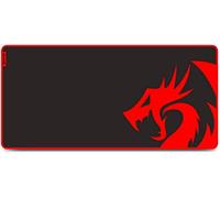 Redragon Kunlun L Nero, Rosso Tappetino per Mouse per Gioco da Computer