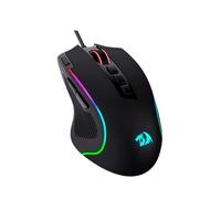 Redragon M612 Predator RGB Gaming Mouse, 8000 DPI Mouse ottico cablato Gamer con 11 pulsanti programmabili e 5 modalità retroilluminate, software supporta tasti fai da te pulsante di fuoco rapido - nero