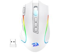 Redragon M612 PRO Mouse Gaming Ottico Bianco RGB