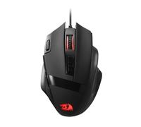 Redragon M619 Mouse Cablato 10000DPI 8 Tasti Programmabili 84g | mouse gioco cablato ottico ergonomico 10000DPI 8 pulsanti programmabili 84g leggero supporto software associazione tasti nero