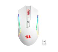 Redragon M693 Mouse da gioco wireless/cablato BT e Bluetooth 2.4G 8000 DPI Connessione a 3 modalità Retroilluminazione RGB per PC/Mac/Laptop