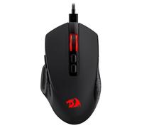 Redragon M695 Mouse Gaming Cablato Programmabile Ergonomico Nero | 7 pulsanti programmabili, impugnatura naturale ergonomica, software personalizzazione tasti e DPI, colore nero