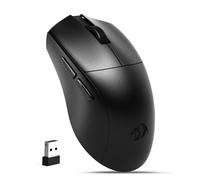 Redragon M821-AIR - Mouse da gioco wireless, Tri-Mode 2.4G/USB C cablato/Bluetooth, mouse da gioco per PC, laptop, Mac, Windows, leggero, fino a 128000 DPI regolabile, 7 pulsanti macro programmabili