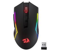 Redragon Mouse da gioco wireless M693 LIT, mouse da 8000 DPI con connessione a 3 modalità, BT e wireless 2.4G, 7 pulsanti macro, capacità di alimentazione affidabile per PC/Mac/Laptop
