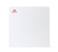 Redragon PG1M Tappetino per mouse in vetro, superficie di precisione ultra liscia con base antiscivolo, facile da pulire, tappetino per mouse rigido per gaming, 30 x 30 x 0,38 cm, bianco