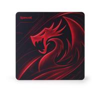 Redragon PG1M Tappetino per mouse in vetro, superficie di precisione ultra liscia con base antiscivolo, facile da pulire, tappetino per mouse rigido per gaming, 30 x 30 x 0,38 cm, rosso