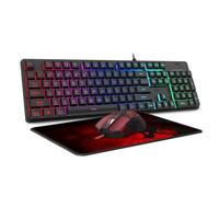 Redragon S107 Kit da Gioco - Tastiera, Mouse e Pad