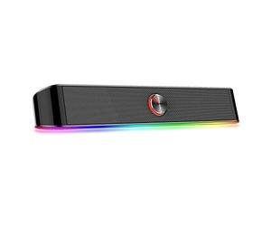 Redragon Soundbar GS560 Adiemus, RGB, dimensioni compatte, suono eccellente | RED-GS560, nero