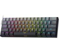 Redragon K617 tastiera da gioco a grilletto rapido, 60% 61 tasti cablati meccanici 8K Hz Polling Grey