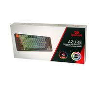 Redragon Tastiera Gamer Azure K652 Grigio Triple Connettività RGB 75%