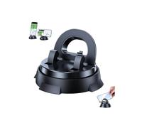 Redreeer Car Phone Holder, Car Center Console Phone Mount, 360-Degree Rotatable Mobile Holder with Non-Slip Base, Strong Adsorption Cars Holders,No Installation Required,for All Models (1pcs)