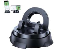 Redreeer Car Phone Holder, Car Phone Mount, Universal Fit Dashboard Mount with 360-Degree Rotation, Strong Adsorption Gel Pad, Non-Slip Base, Hidden Storage Slot, Compatible for All Models (1 Pcs)
