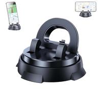 Redreeer Car Phone Holder Mount, 360° Rotatable Strong Suction Mount, with Non-Slip Base, Rock-Solid Hold, Washable Gel Pad, Strong Adsorption Cars Holder, for All Models (1 Pc)