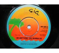 Reds - Reds Do Anything You Wanna Do 7" Island WIP6401 EX 1977 there is writing on the label