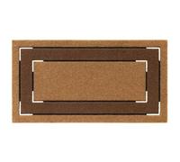 REDS - Zerbino SIDE, cm 40x75, superficie in cocco sintetico, fondo in gomma antiscivolo, superficie laserata e stampata, fori per scarico acqua, ideale anche per esterno