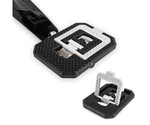 Redshift Mousetrap Pedal Adapters for SPD-Compatible Clipless Pedals, Gravel, Road, MTB, Commuter, and Hybrid Bikes
